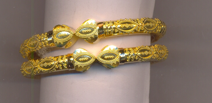 GOLD BANGLE PLAIN FANCY