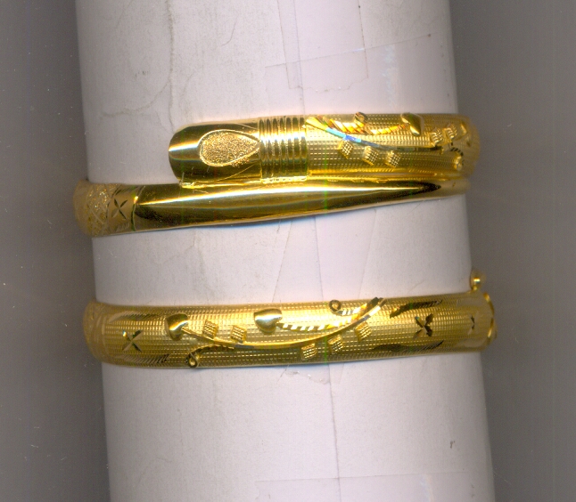 GOLD BANGLE PLAIN FANCY