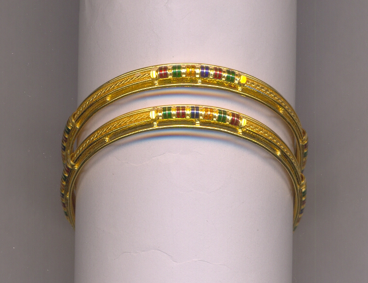 GOLD BANGLE PLAIN FANCY