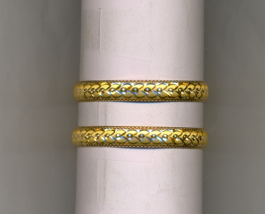 GOLD BANGLE PLAIN FANCY