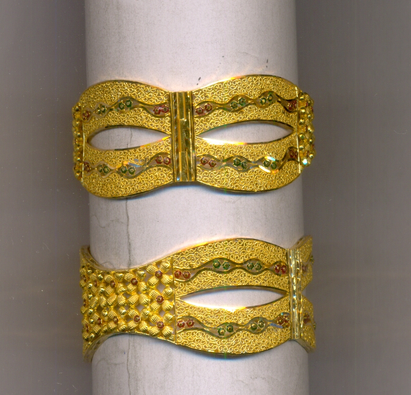 GOLD BANGLE PLAIN FANCY