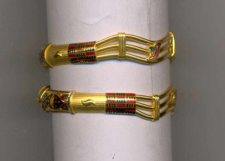 GOLD BANGLE PLAIN FANCY