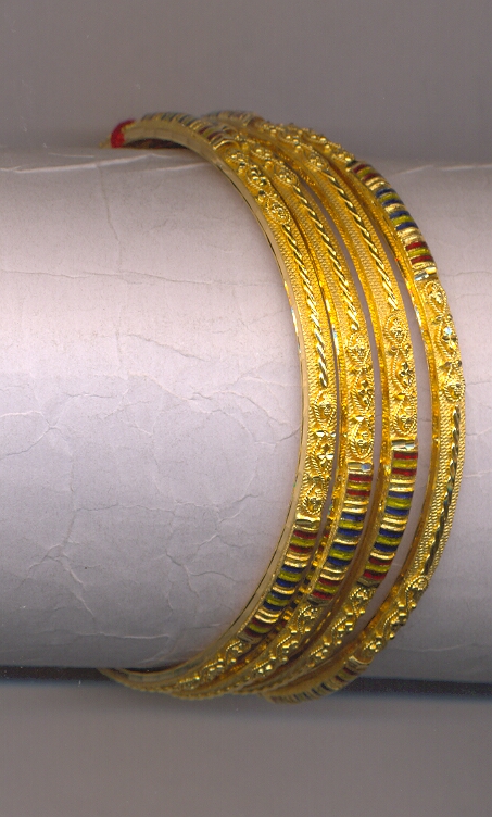 GOLD BANGLE PLAIN FANCY