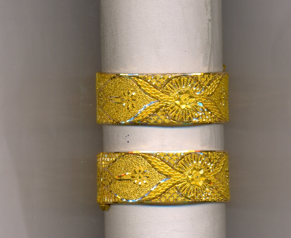 GOLD BANGLE PLAIN FANCY