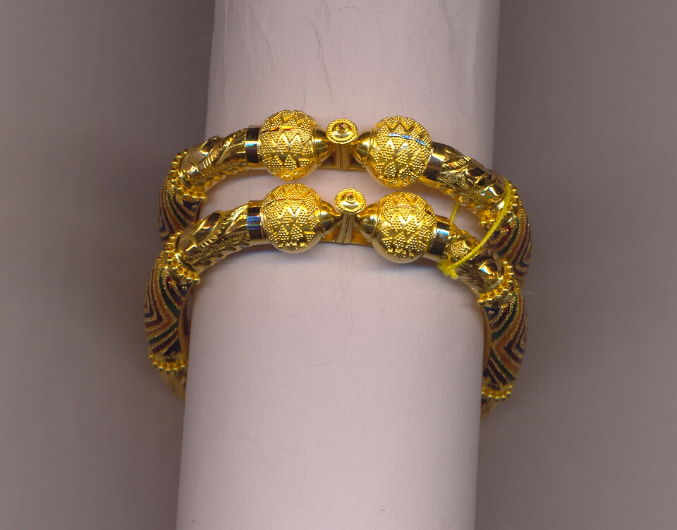 GOLD BANGLE PLAIN FANCY