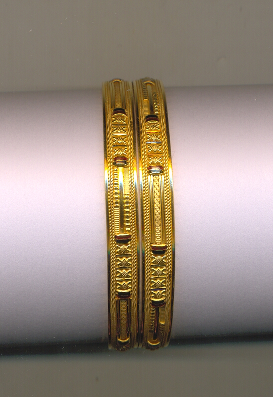 GOLD BANGLE PLAIN FANCY