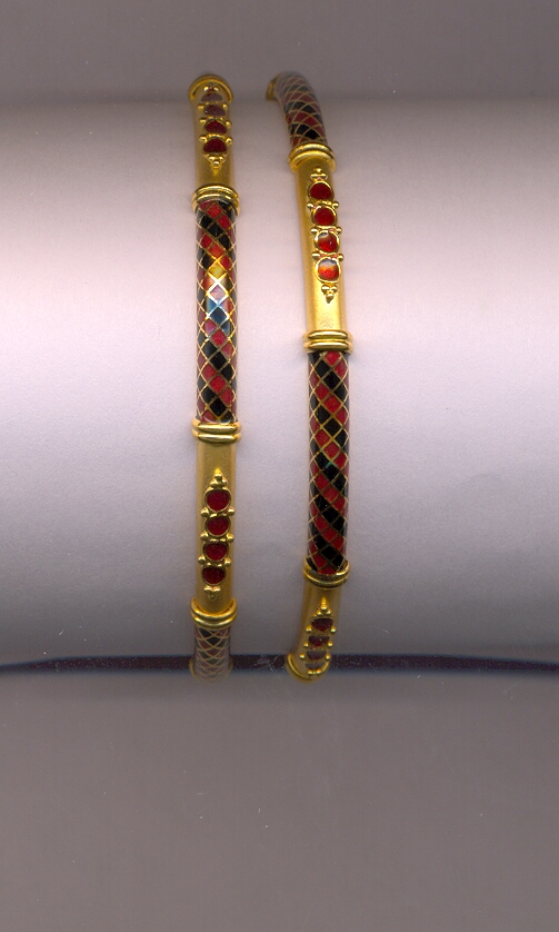 GOLD BANGLE PLAIN FANCY