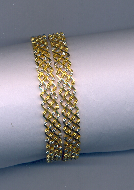 GOLD BANGLE PLAIN FANCY