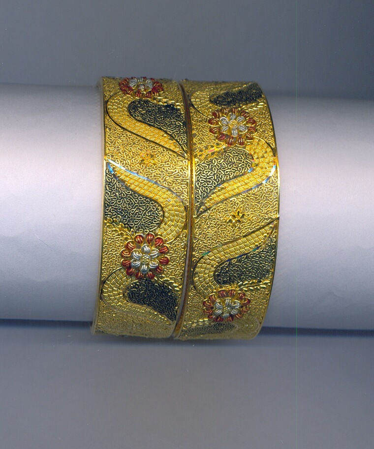 GOLD BANGLE PLAIN FANCY
