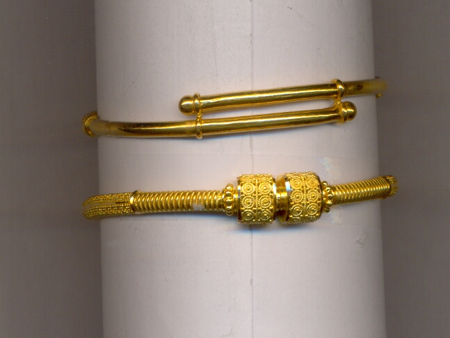 GOLD BANGLE PLAIN FANCY