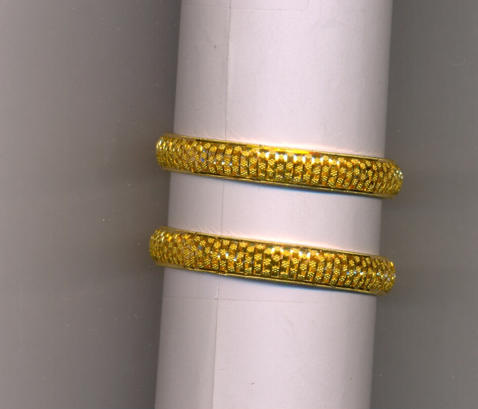 GOLD BANGLE PLAIN FANCY