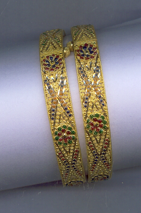 GOLD BANGLE PLAIN FANCY