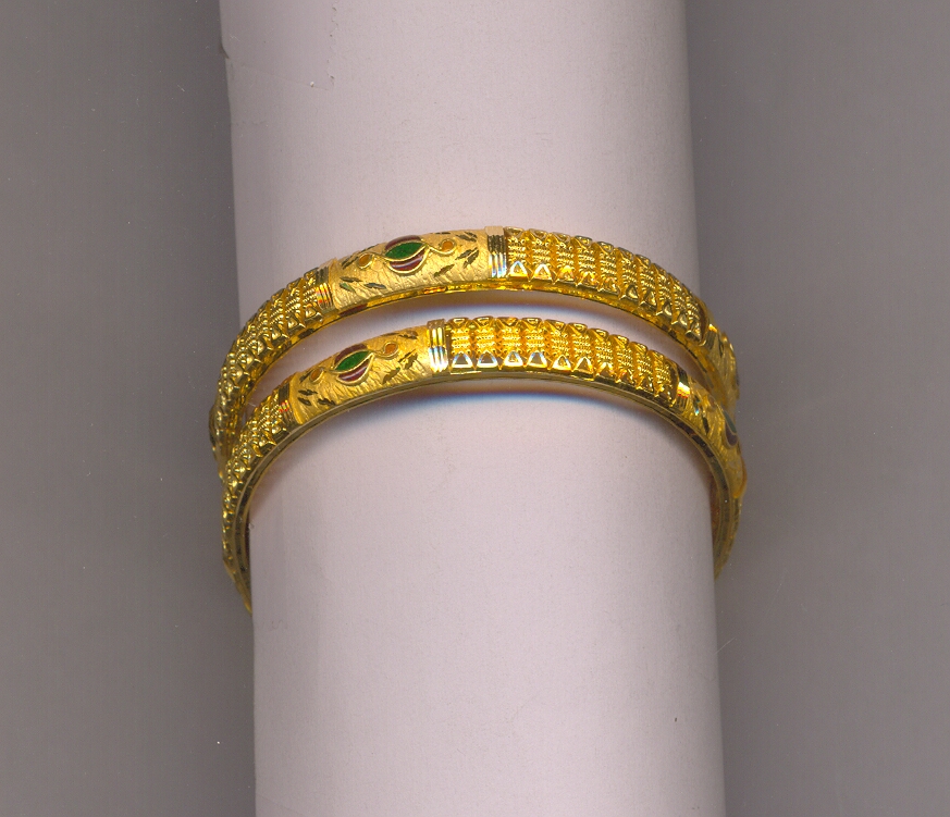 GOLD BANGLE PLAIN FANCY