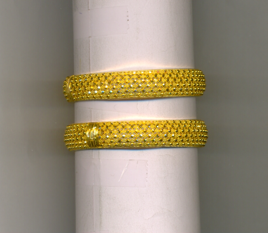 GOLD BANGLE PLAIN FANCY