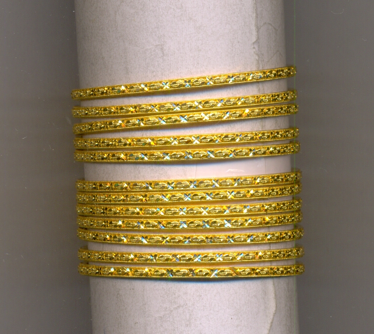 GOLD BANGLE PLAIN FANCY