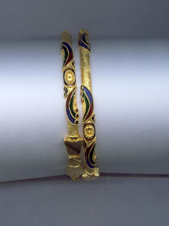 GOLD BANGLE PLAIN FANCY