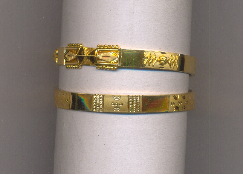 GOLD BANGLE PLAIN FANCY
