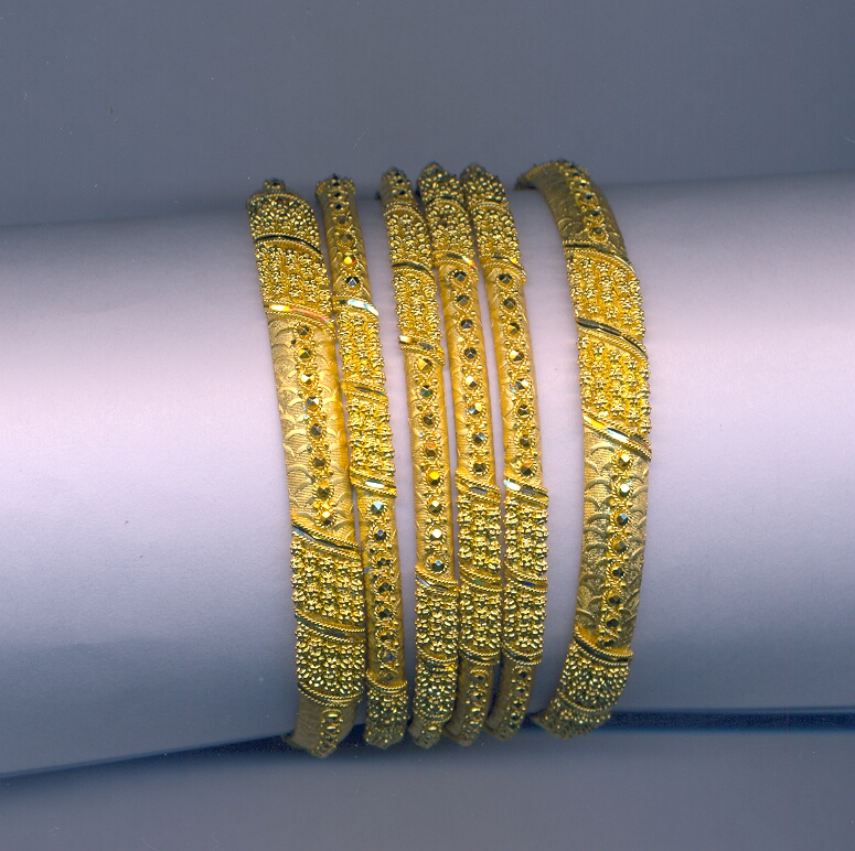 GOLD BANGLE PLAIN FANCY