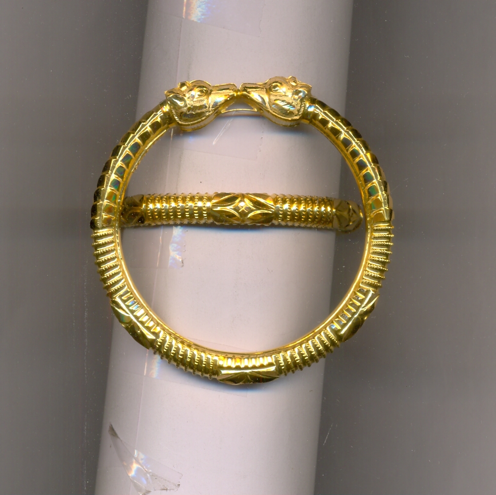 GOLD BANGLE PLAIN FANCY