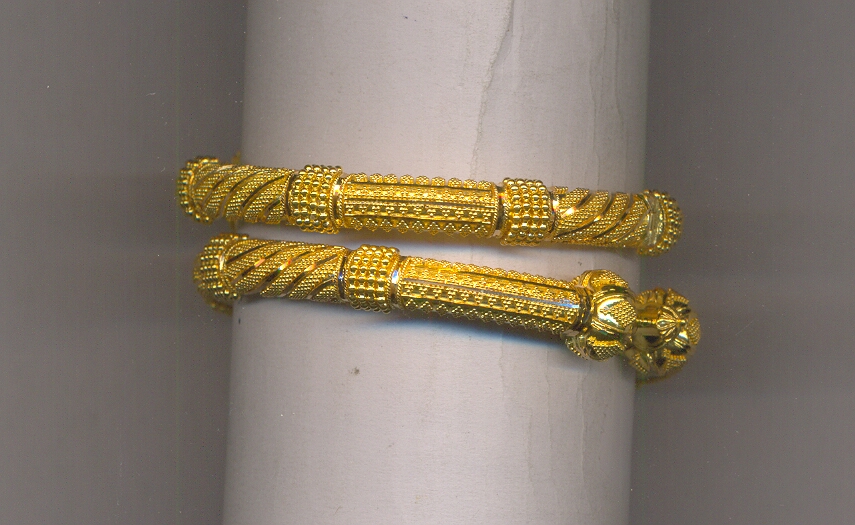 GOLD BANGLE PLAIN FANCY