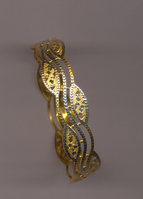 GOLD BANGLE PLAIN FANCY