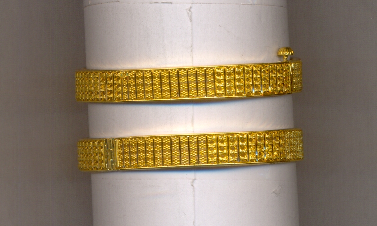 GOLD BANGLE PLAIN FANCY