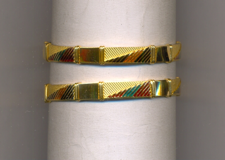 GOLD BANGLE PLAIN FANCY