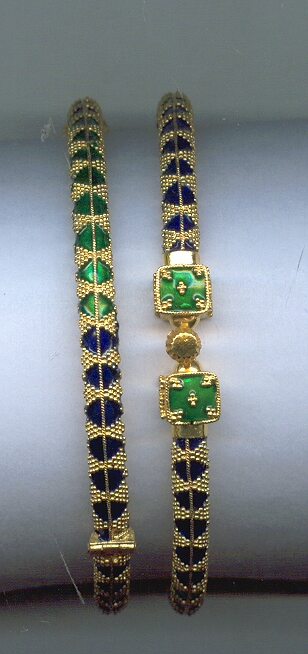 GOLD BANGLE PLAIN FANCY