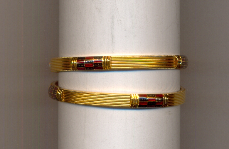 GOLD BANGLE PLAIN FANCY