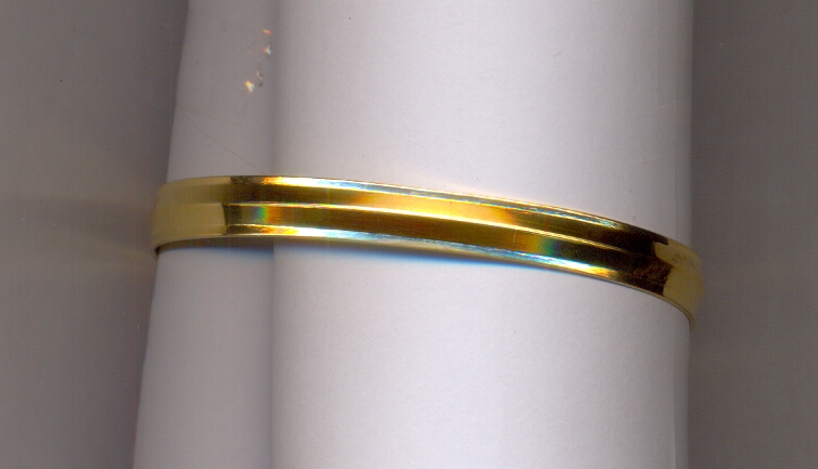 GOLD BANGLE PLAIN FANCY