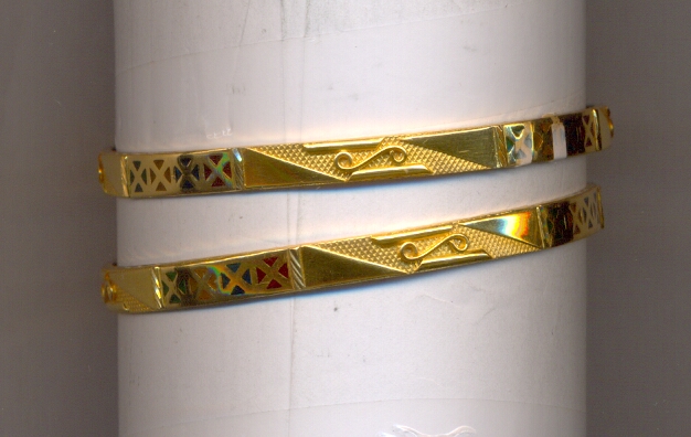 GOLD BANGLE PLAIN FANCY