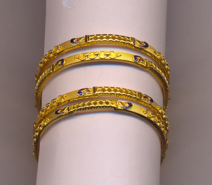 GOLD BANGLE PLAIN FANCY