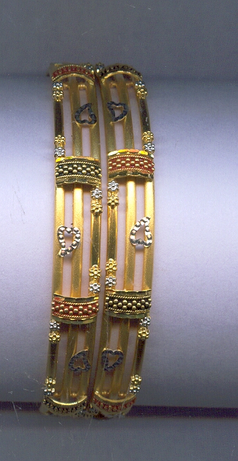 GOLD BANGLE PLAIN FANCY