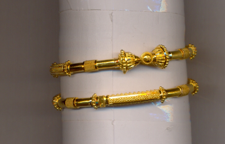 GOLD BANGLE PLAIN FANCY