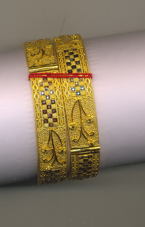 GOLD BANGLE PLAIN FANCY