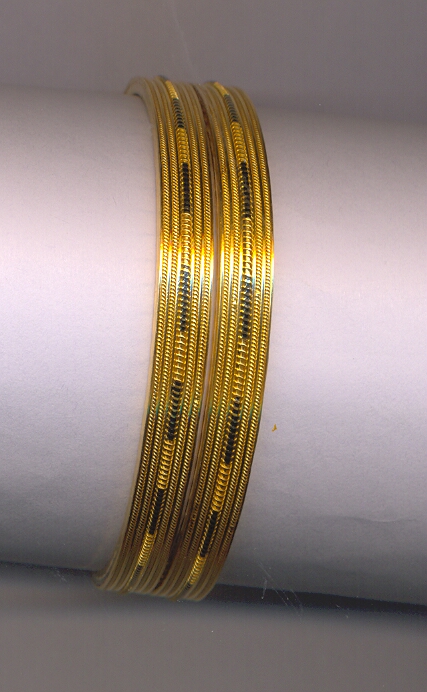 GOLD BANGLE PLAIN FANCY