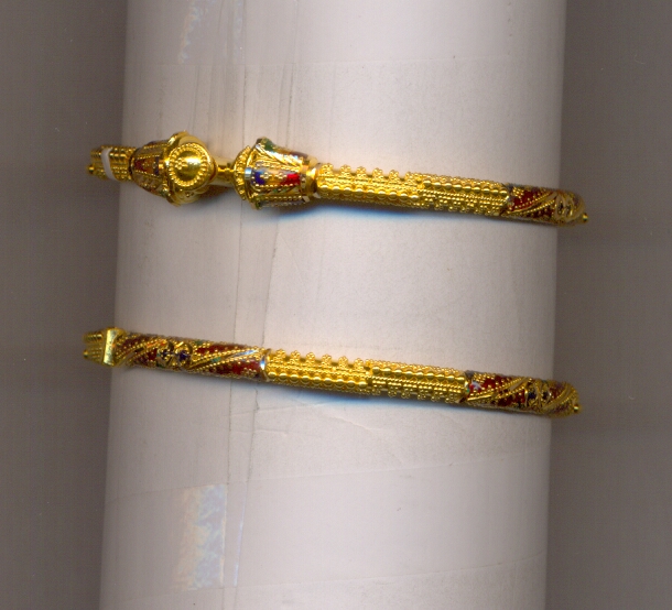 GOLD BANGLE PLAIN FANCY
