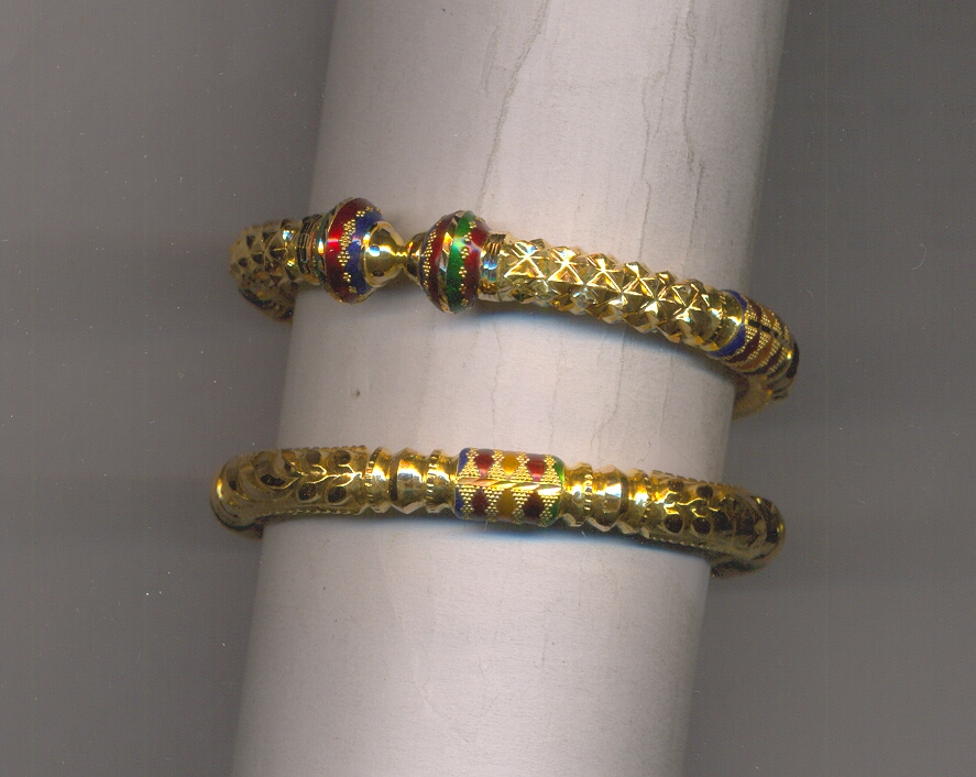 GOLD BANGLE PLAIN FANCY