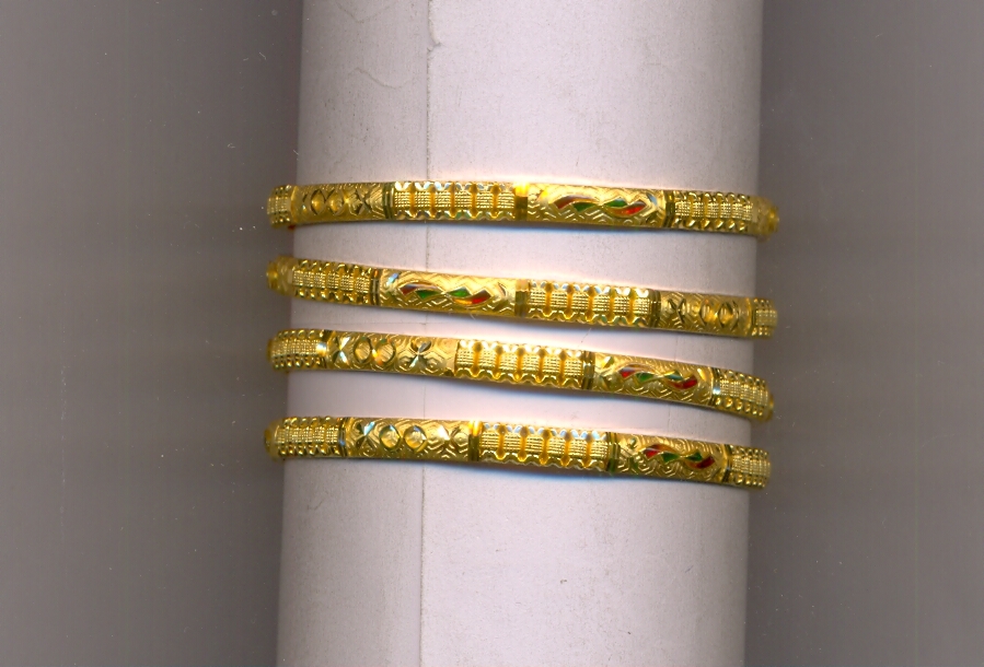 GOLD BANGLE PLAIN FANCY