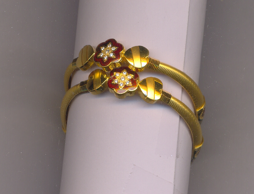 GOLD BANGLE PLAIN FANCY