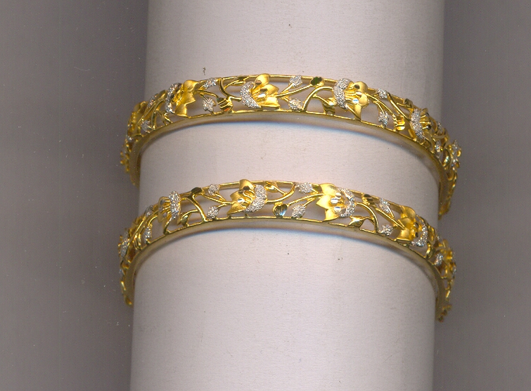 GOLD BANGLE PLAIN FANCY