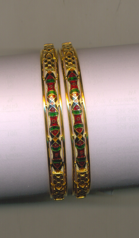 GOLD BANGLE PLAIN FANCY