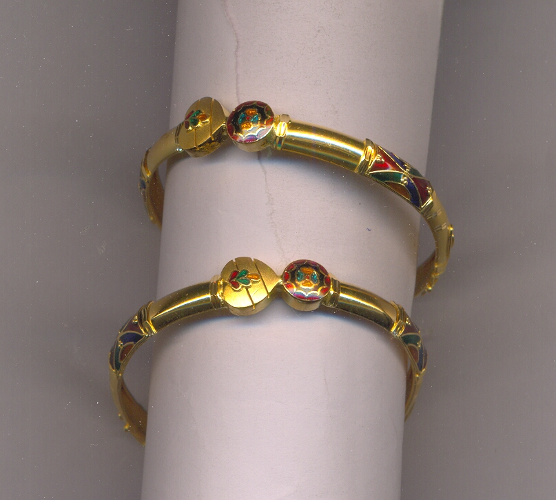 GOLD BANGLE PLAIN FANCY