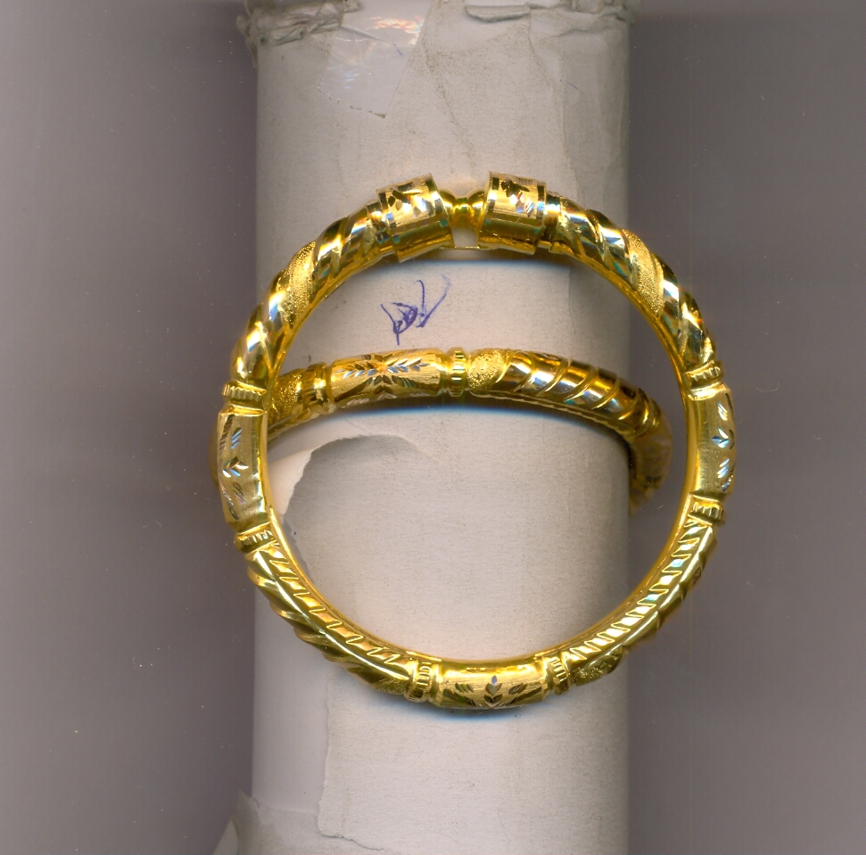 GOLD BANGLE PLAIN FANCY