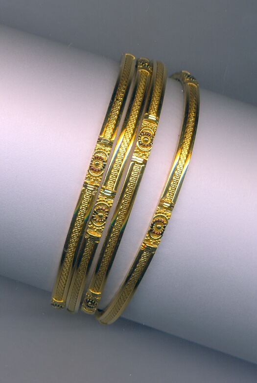 GOLD BANGLE PLAIN FANCY