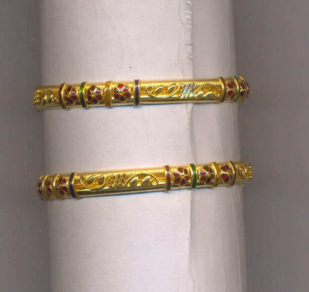 GOLD BANGLE PLAIN FANCY