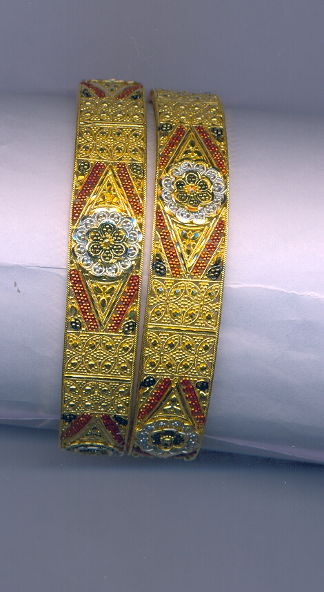 GOLD BANGLE PLAIN FANCY