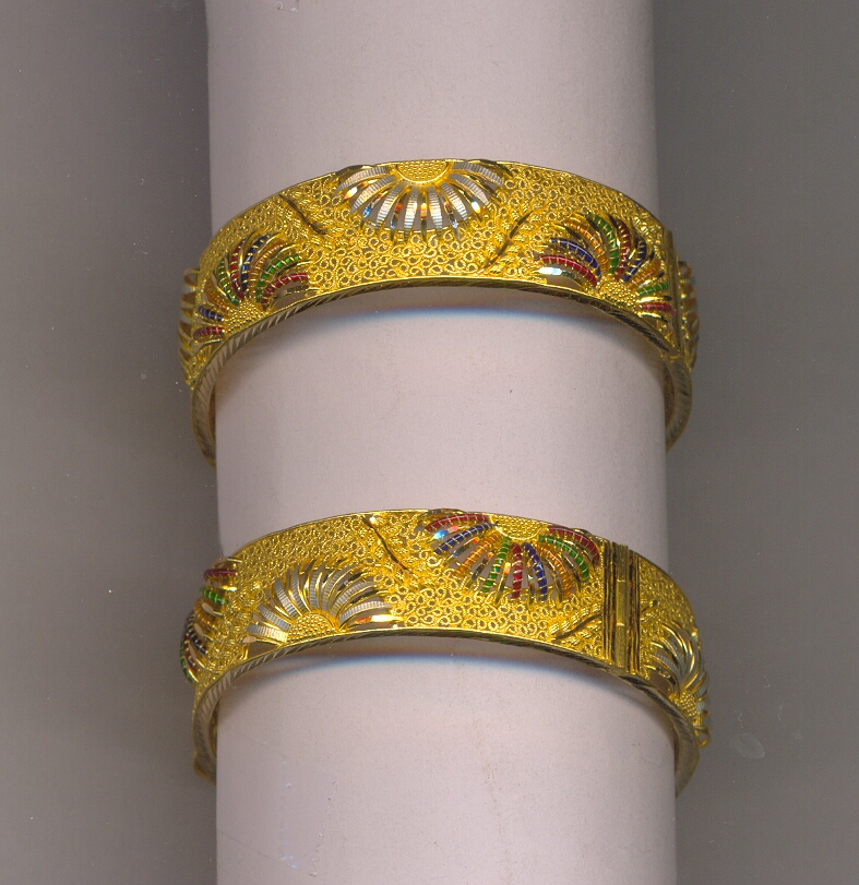 GOLD BANGLE PLAIN FANCY