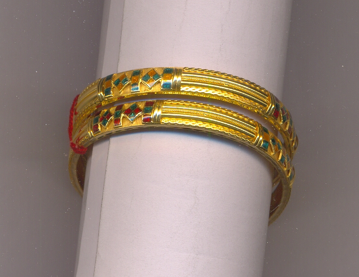 GOLD BANGLE PLAIN FANCY