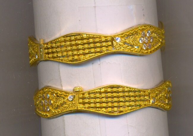 GOLD BANGLE PLAIN FANCY